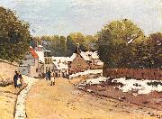 Erster Schnee in Louveciennes, Alfred Sisley
